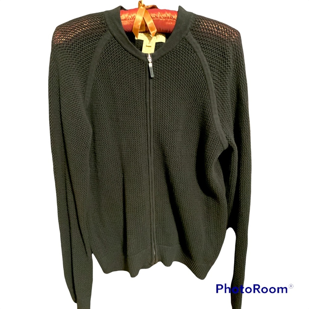 Jones New York country Crotchet Knit Cardigan
